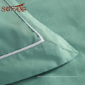 See you again Romantic mint green Pima cotton bed sheet sets with fashion designs